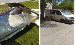 Erzincan'da gündüz vakti faciaya ramak kaldı