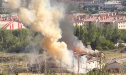 Erzincan’da Korkutan Yangın! İtfaiye ekipleri seferber oldu