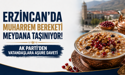 Erzincan'da Muharrem Bereketi Meydana Taşınıyor! AK Parti'den Vatandaşlara Aşure Daveti
