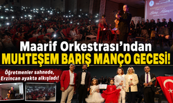 Öğretmenler Sahnede, Erzincan Ayakta: Maarif Orkestrası’ndan Muhteşem Barış Manço Gecesi!