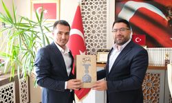 Kemaliye Müftüsü Ahmet Düzgün’den İl Müftüsü Fakirullahoğlu’na Veda Ziyareti