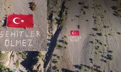 Çankırı'dan Başbağlar'a Anlamlı Vefa: 18 Metrelik Türk Bayrağı Dalgalandı