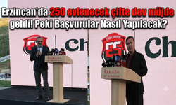 Erzincan’da 250 evlenecek çifte dev müjde geldi! Peki Başvurular Nasıl Yapılacak?