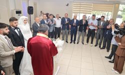 Erzincan Bu Düğünü Konuşuyor! Protokol ve İş Dünyası Aynı Nikâhta Buluştu