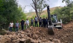 Kemaliye’de Su Kaynağı ve Altyapı İçin Çalışmalar Başladı
