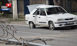 Erzincan’da Pert Olan Araçtan Yaralı Kurtuldular