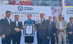 Erzincan’dan da Tanıklık Edilen Tarihi Rekor! Kelkit Guinness’e Girdi