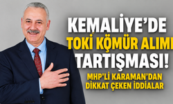 Kemaliye'de TOKİ Kömür Alımı Tartışması! MHP'li Karaman'dan Dikkat Çeken İddialar