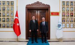 Yeni Görevinin Ardından İlk Ziyaretlerden Biri! Hüseyin Uğurlu Vali Aydoğdu’yla Buluştu