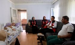 Erzincan’da Evde Bakım Hizmeti Alan Yaşlılara Ziyaret
