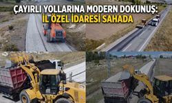Çayırlı Yollarına Modern Dokunuş: İl Özel İdaresi Sahada