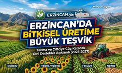 Erzincan Tarımında Büyük Destek Hamlesi: 2026-2027 Dönemi Teşvikleri Açıklandı!