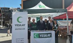 Erzincan’da Halk Sağlığı Haftası’nda Yeşilay’dan Farkındalık Standı