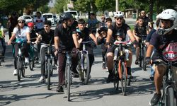 Erzincan’da Pedallar Sağlık İçin Döndü