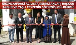 Erzincan’daki Açılışta Renkli Anlar: Başkan Aksun Ve Yaşlı Teyzenin Söyleşisi Güldürdü!