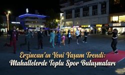 Erzincan’ın Yeni Yaşam Trendi: Mahallelerde Toplu Spor Buluşmaları
