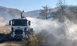 Erzincan’da Köy Yangını! Ekipler Seferber Oldu