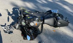 Erzincan’da Trafik Kazası! Motosiklet Sürücüsü Yaralandı