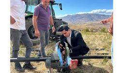Kemah'ta tarımsal altyapıya yatırımlar devam ediyor