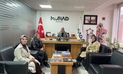 AK Parti Kadın Kollarından MÜSİAD Erzincan Şubesine Ziyaret