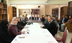 Diyanet Heyeti Erzincan’da Personelle Bir Araya Geldi