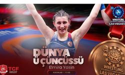 Erzincanlı Milli Güreşçi Elmira Yasin Dünya Üçüncüsü Oldu!