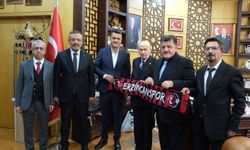 Erzincanspor Yönetiminden Bahçeli'ye ve Sarıgül'e Ziyaret