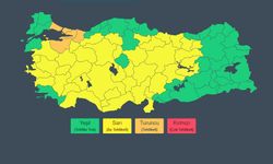 Meteoroloji'den Erzincan dahil 45 İli "Sarı" ve "Turuncu" kodla uyardı