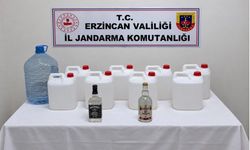 Erzincan’da Kaçak İçki İmalatına Jandarma Operasyonu