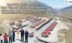 Kemah’ta Kaya Düşmesi Riskiyle Tahliye Edilen Afetzedeler Yeni Yuvalarına Kavuştu!