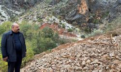 Erzincan'ın İlçesinde Heyelanlar Meydana Geldi