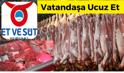 Erzincan’da Bayram Öncesi Büyük Kolaylık: Tezgahlara Her Gün 5 Ton Ucuz Et İnecek!