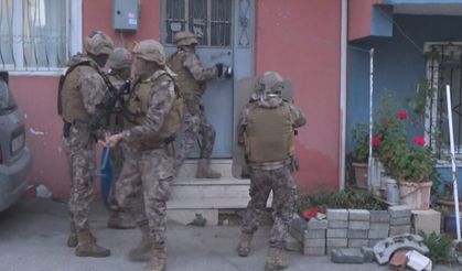 Zehir tacirlerine helikopter destekli operasyon