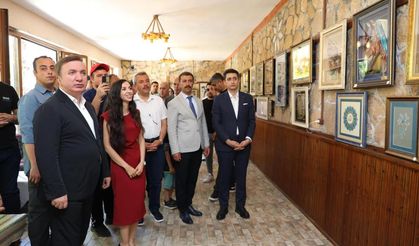 Kemaliye’de "Geleneğin İzinde" isimli sergi açılışı yapıldı