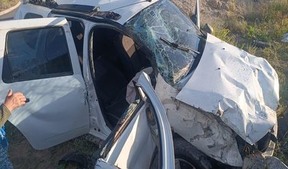 Korkutan kaza: 3 kişi ölümden döndü