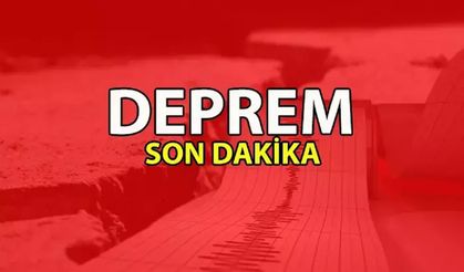 Son dakika:Mersin'de deprem meydana geldi