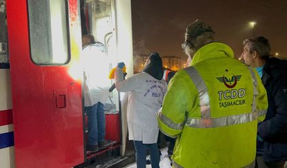 Turistik Doğu Ekspresi’nde çıkan yangın paniğe neden oldu