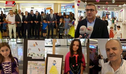 Erzincan’da minik ressamlar sanatla tarihi buluşturdu
