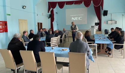 Üzümlü'de meslek edindirme toplantısı gerçekleştirildi