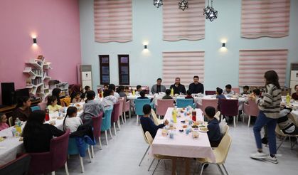 Erzincan'da Sevgi Evlerinde iftar buluşması