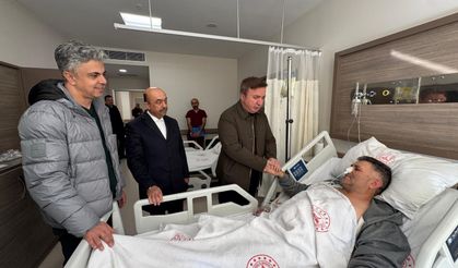 Ameliyat Sonrası Seven’e Moral Ziyareti...