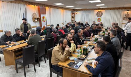 Erzincan’da Gazeteciler İftar Sofrasında Buluştu