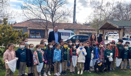 Başbağlar’ın Minik Öğrencileri İş Başında