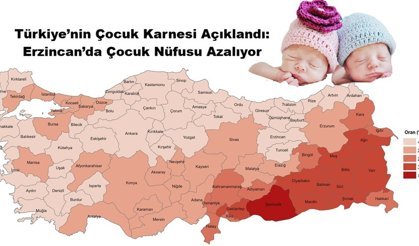 Türkiye’nin Çocuk Karnesi Açıklandı: Erzincan’da Çocuk Nüfusu Azalıyor