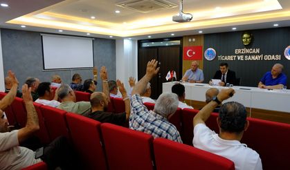 Erzincan İş Dünyasının Yol Haritası Masaya Yatırıldı! TSO Meclisi Toplandı