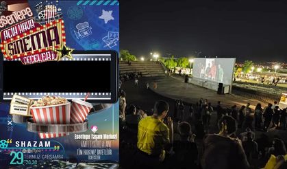 Erzincan Esentepe’de Açık Hava Sinema Geceleri Devam Edecek