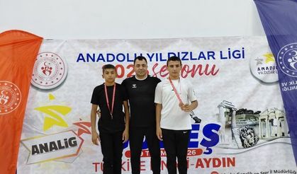 Aydın'da Erzincan Gururu: İki Sporcu Türkiye Derecesi Aldı