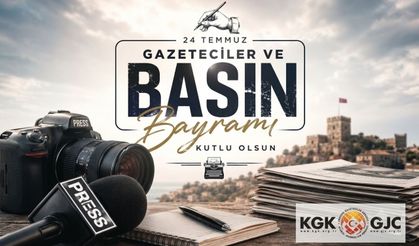 KGK: Bizim Asıl Bayramımız Gazetecilik Meslek Birliği Yasası’nın Yürürlüğe Girdiği Gün Olacak