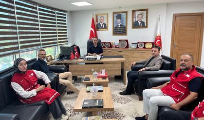 Kızılay Yönetiminden İl Genel Meclisine Ziyaret