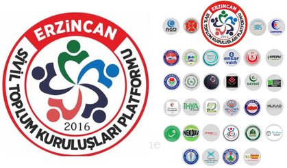 Erzincan Sivil Toplum Kuruluşları Platformu'ndan Kuyrukluyıldız'a Tebrik